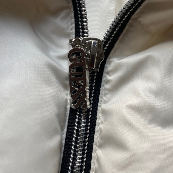 Guess Women's Long Puffer Coat - Picture 4 of 11